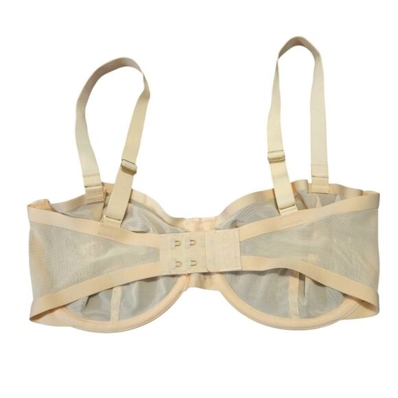 CUUP Balconette Mesh Bra In Blush, Various Sizes NEW W/O TAG - Picture 3 of 5